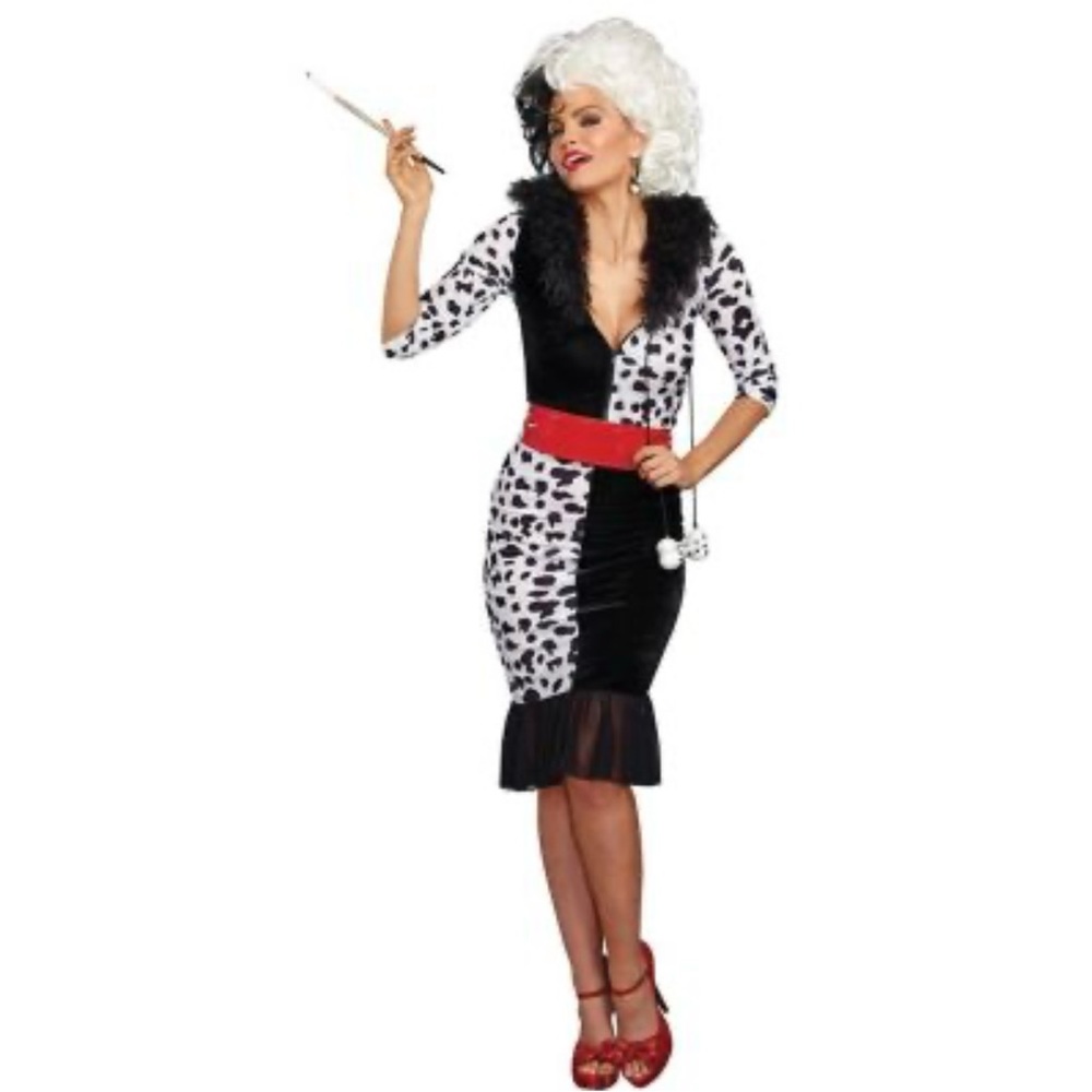 NWT Women’s Dreamgirl Dalmatian Diva Halloween Costume